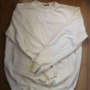 Light pink brandy Melville crew neck